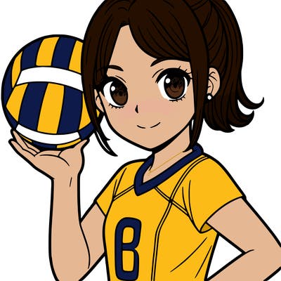 volleyball girl