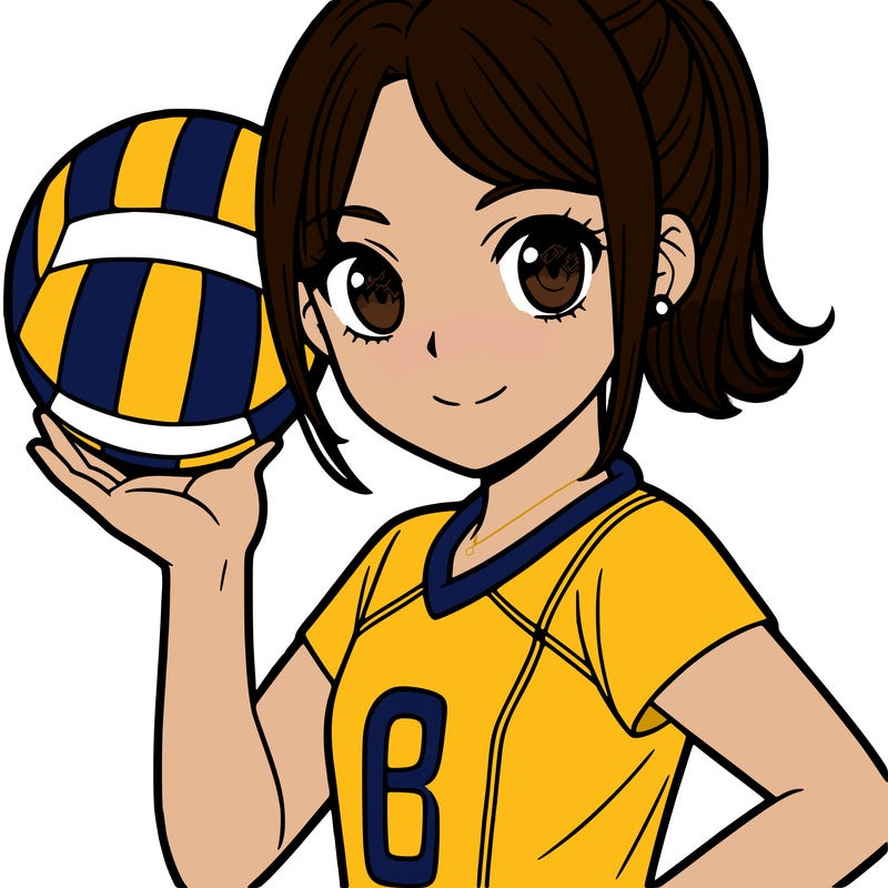 volleyball girl