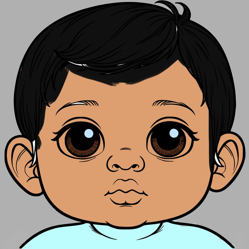 realistic baby