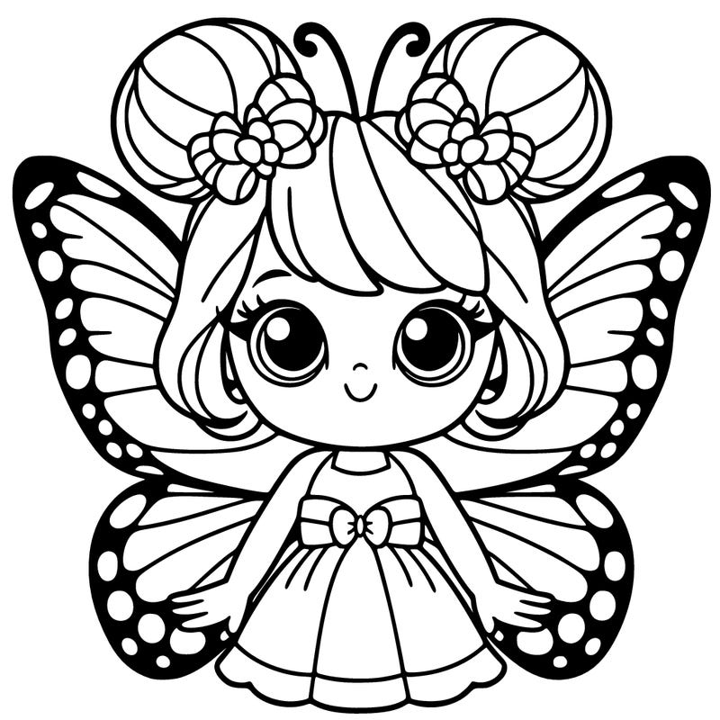butterfly girl