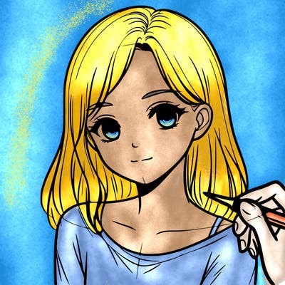 draw a realistic girl