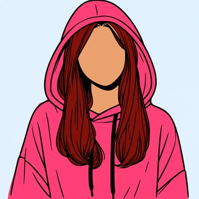 female hoodie.