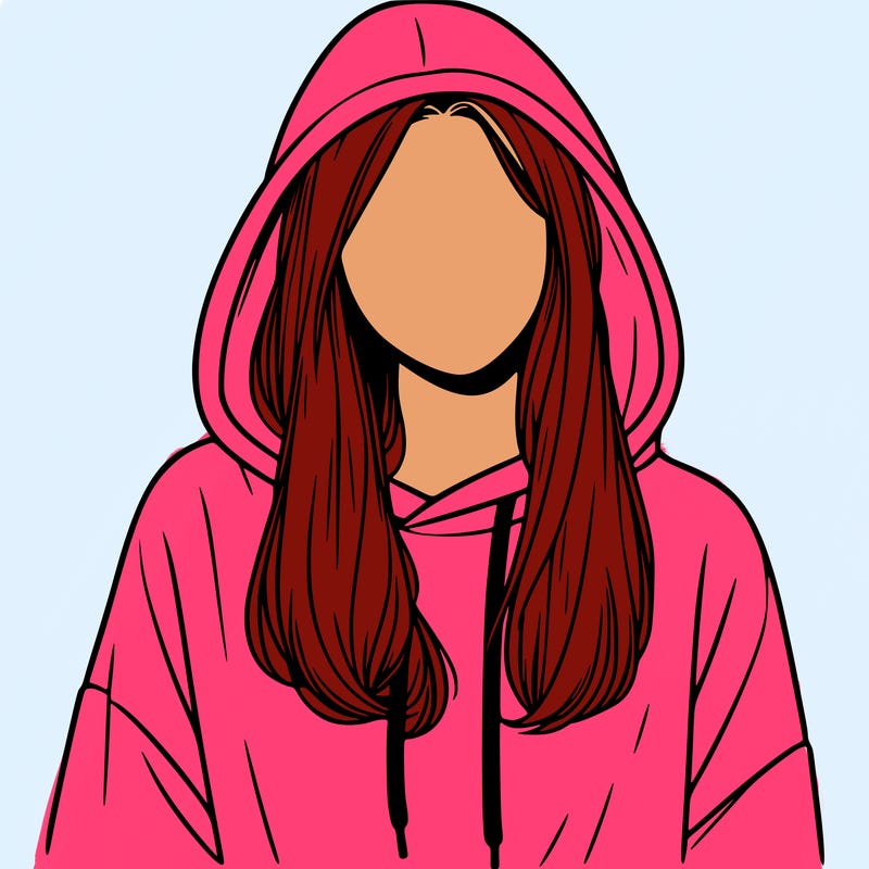 female hoodie.