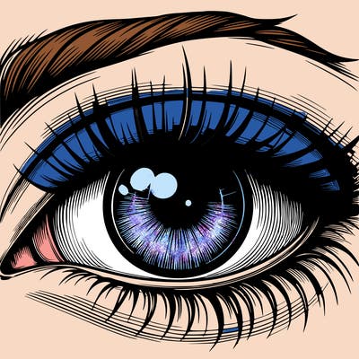 realistic eye
