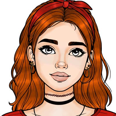 realistic teenage girl