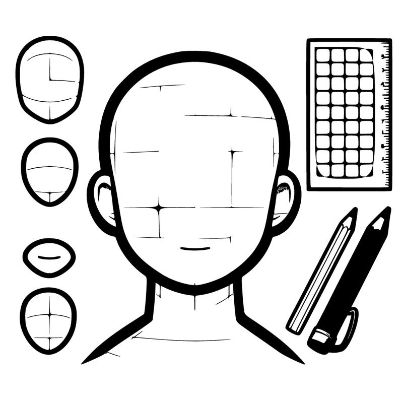 realistic blank human