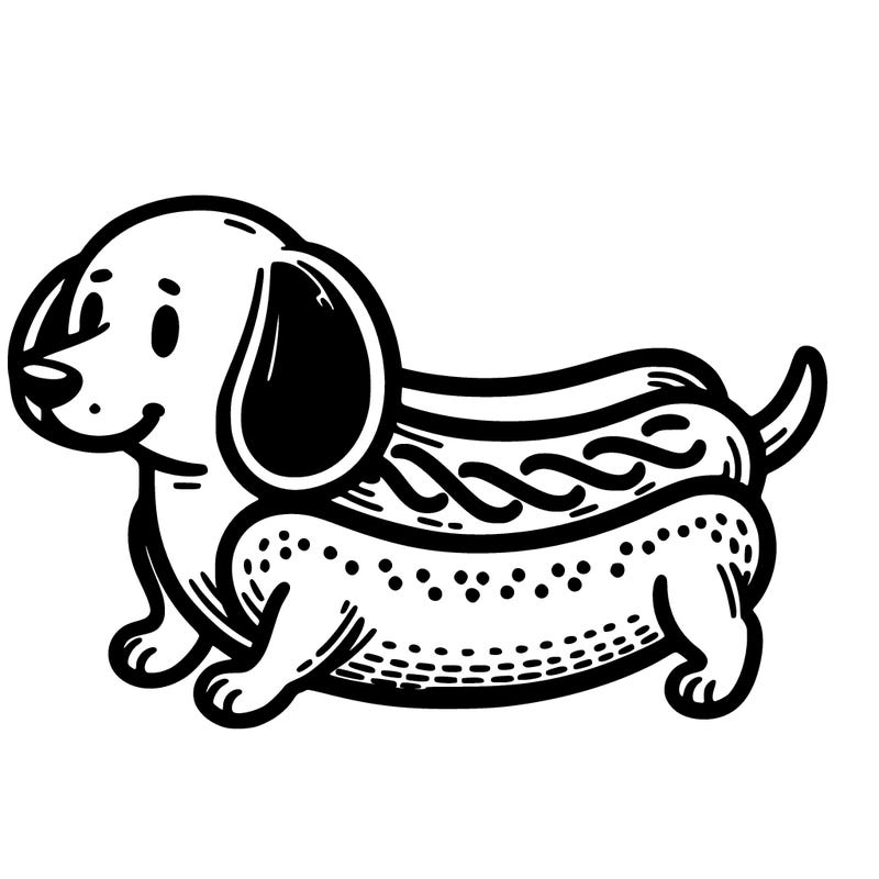 dauchsund hot dog