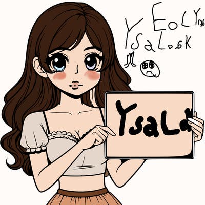 realistic pretty girl holding blank sign