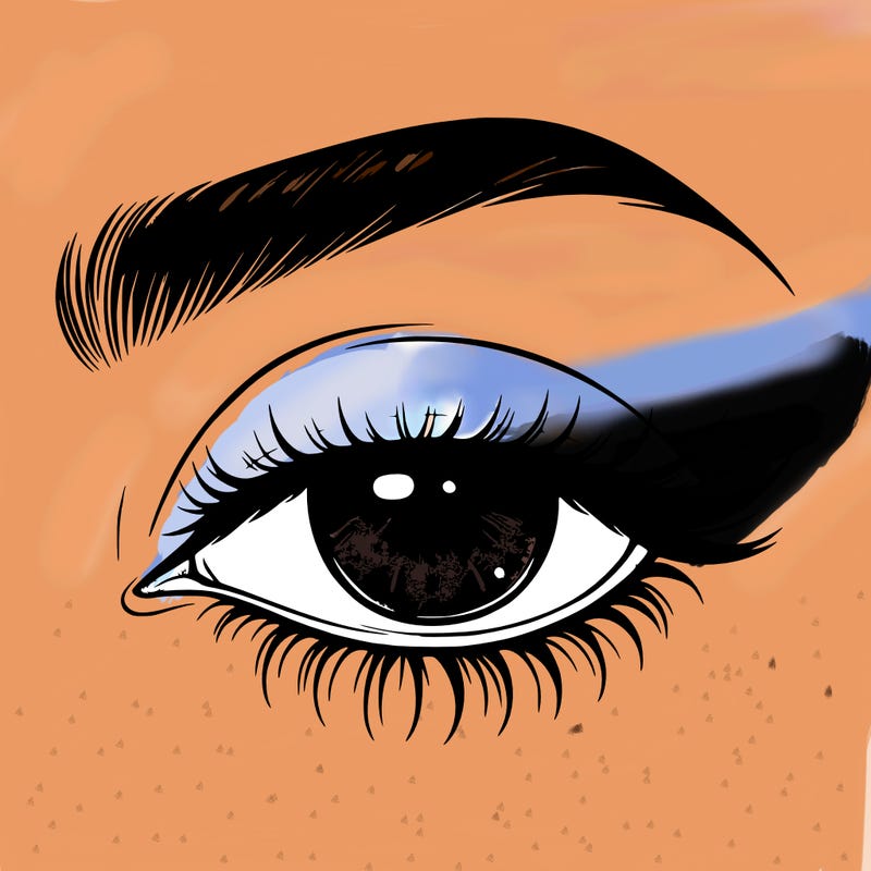 eye closed realistic