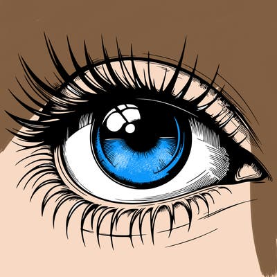realistic eye