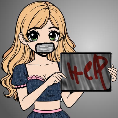 realistic pretty girl holding blank sign