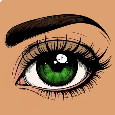 realistic eye