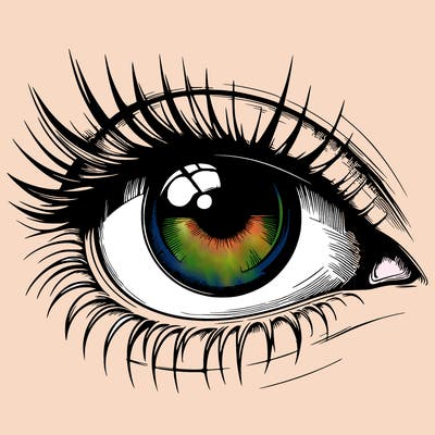 realistic eye