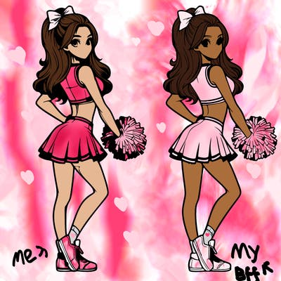 realistic cheerleader