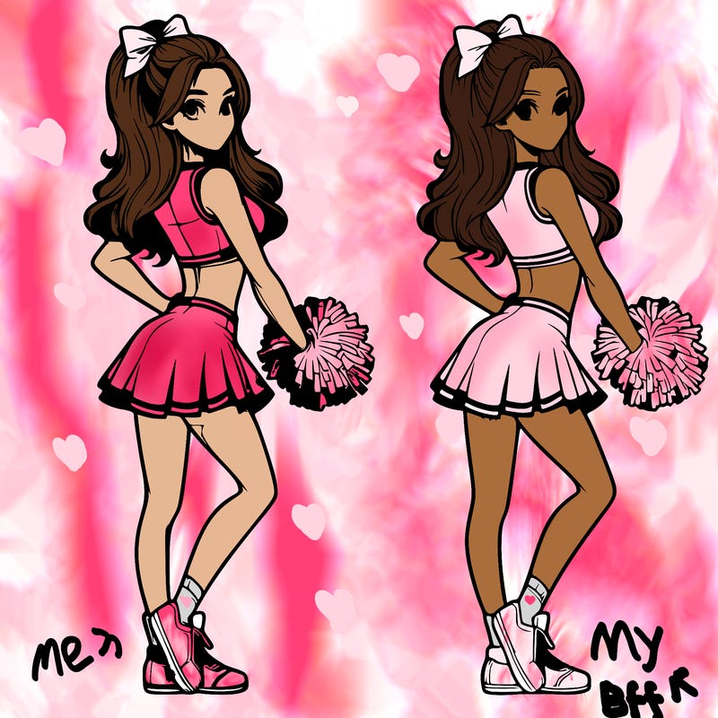 realistic cheerleader