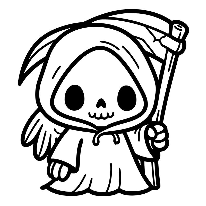 grim reaper cute