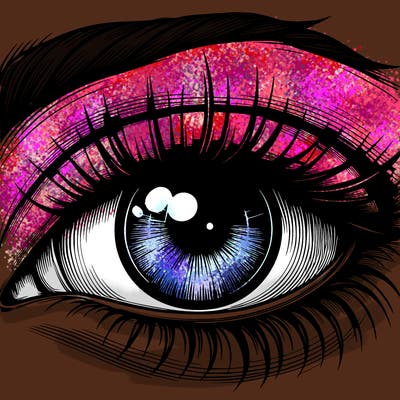 realistic eye