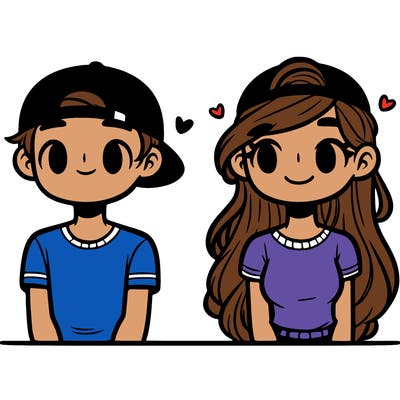 girlfriend and boyfriend