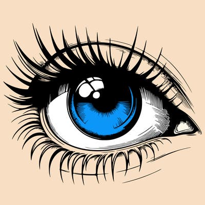 realistic eye