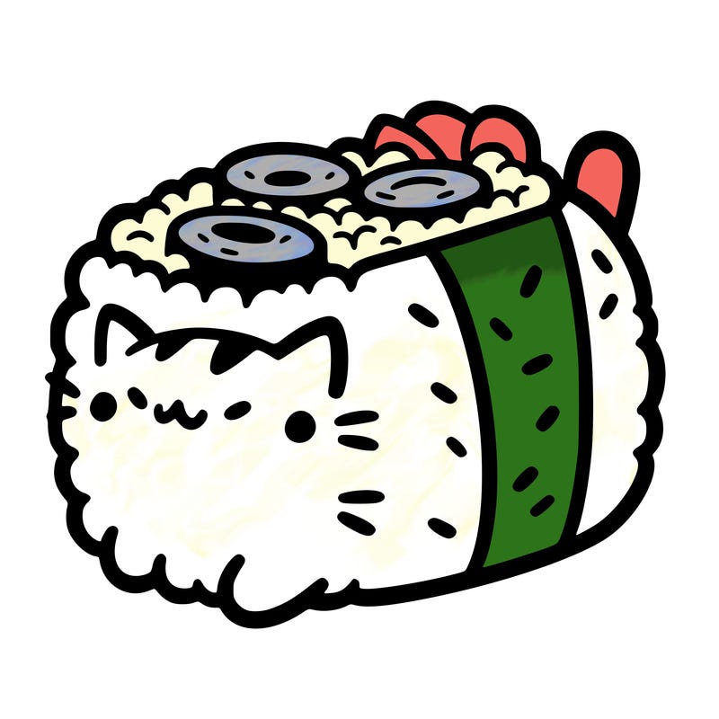 sushi cat