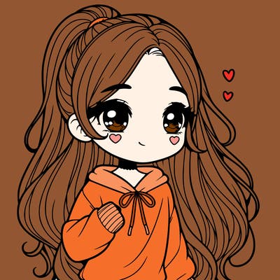 cute girl realistic