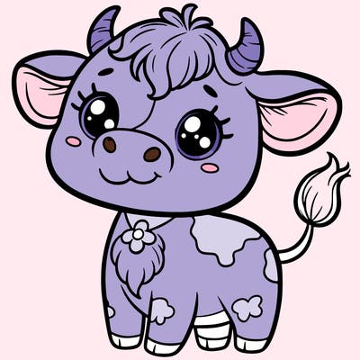 cute cow