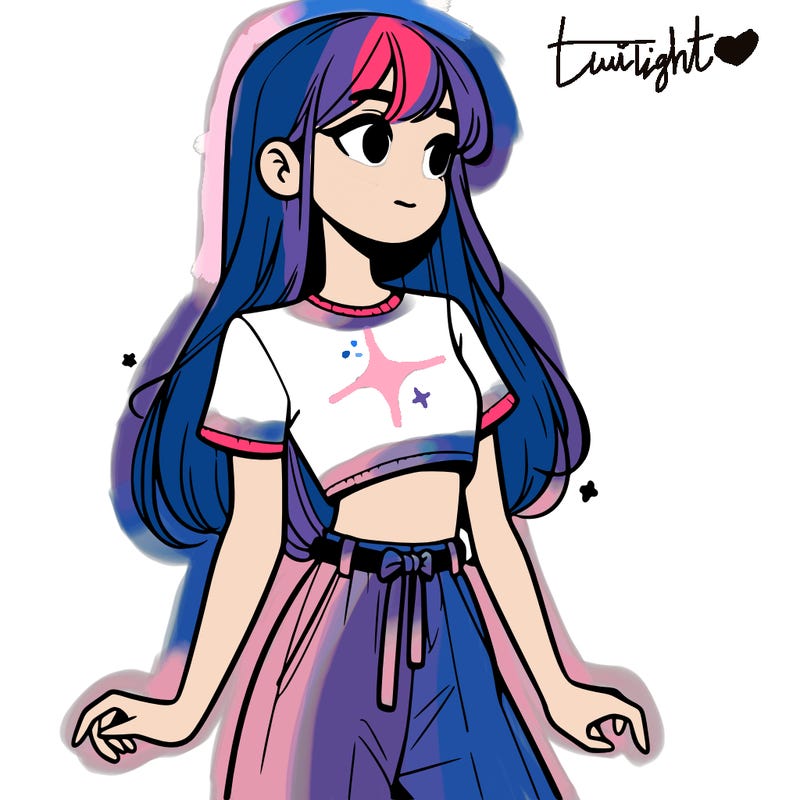 girl in a cute crop top