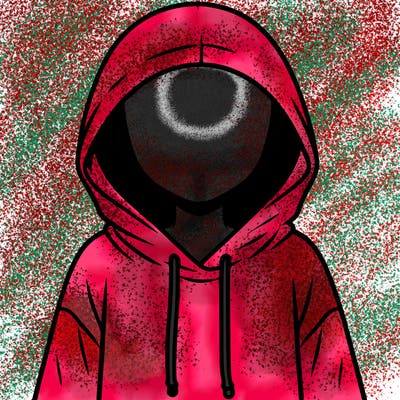 faceless girl in hoodie