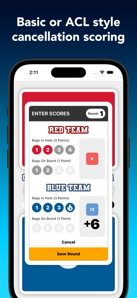 Scorekeeper Cornhole - Sports App | MWM