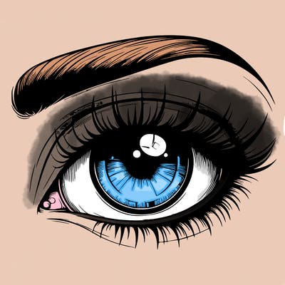 realistic eye