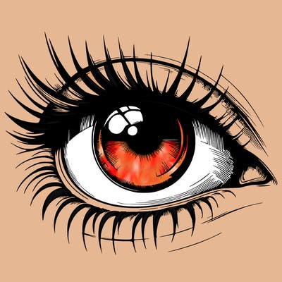 realistic eye