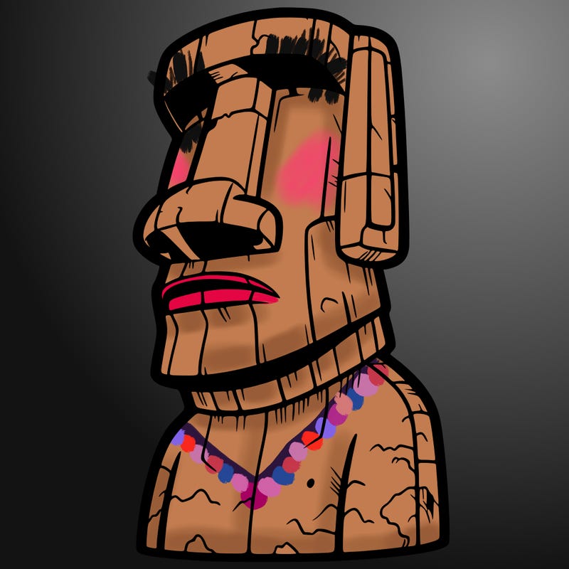 moai statue
