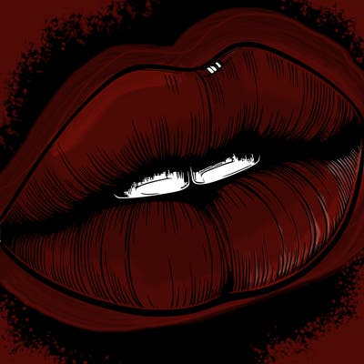 realistic lips