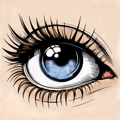 realistic eye