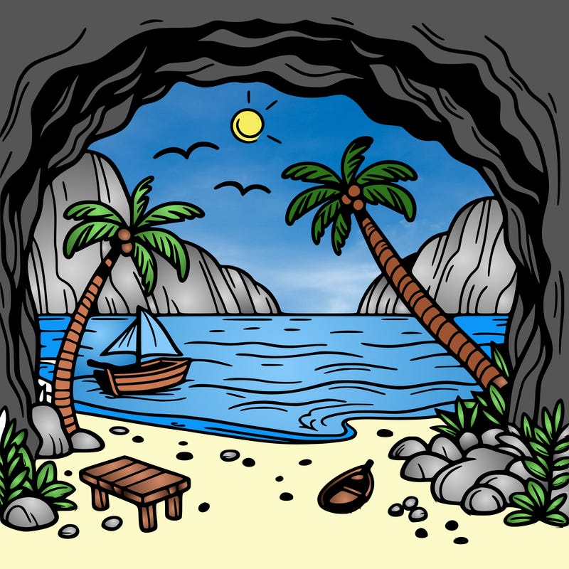 beach cave