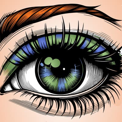 realistic eye