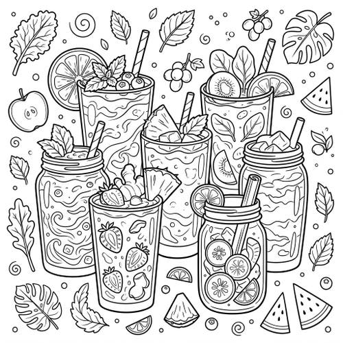 Detox Smoothies & Juices