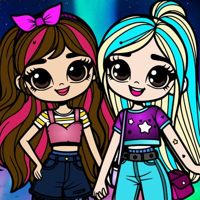 best friends girls