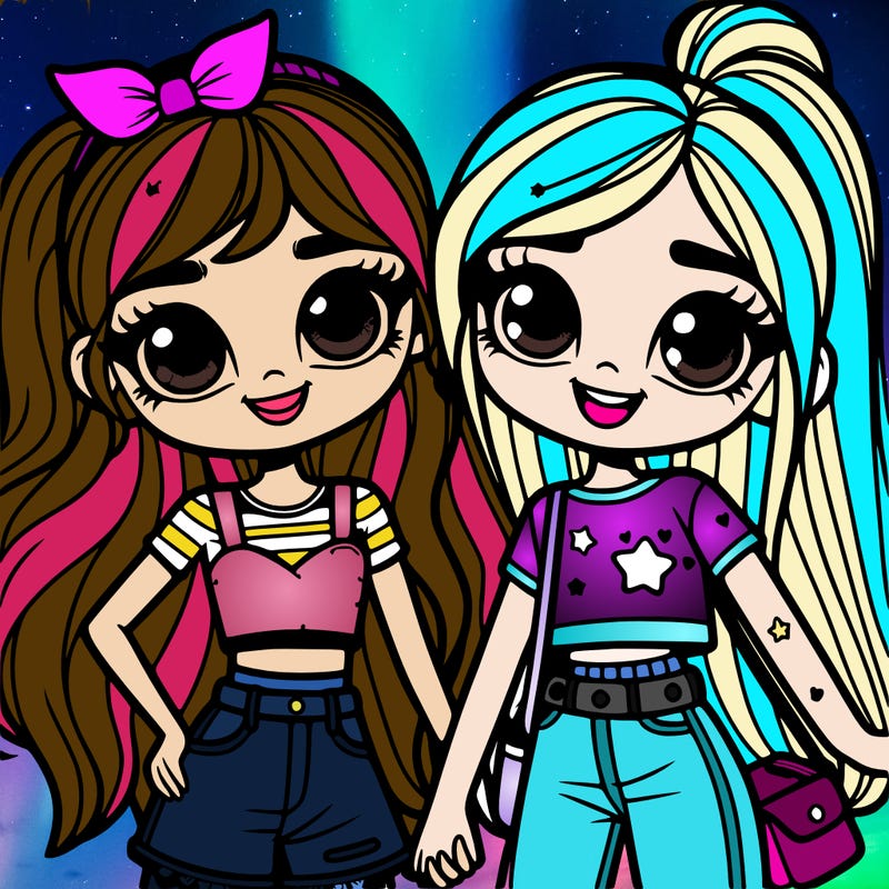 best friends girls