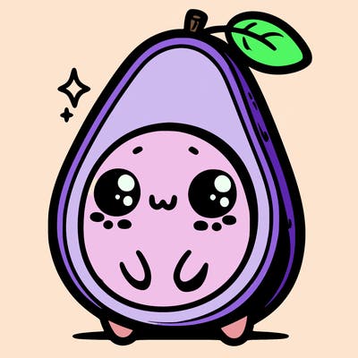 cute avocado