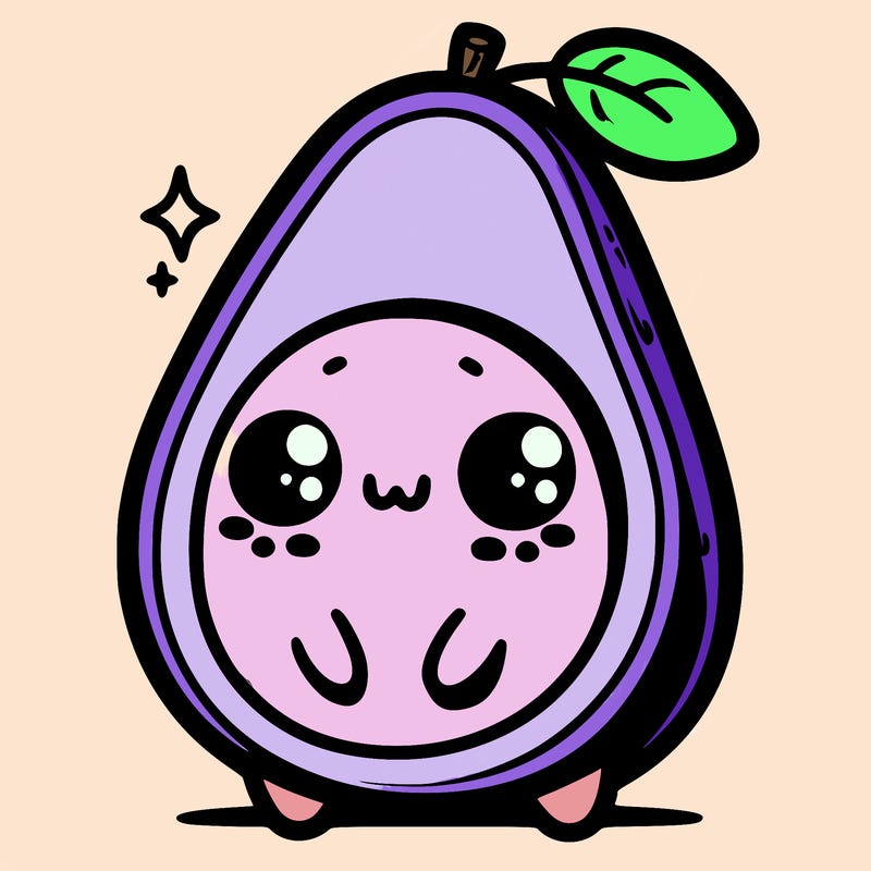 cute avocado