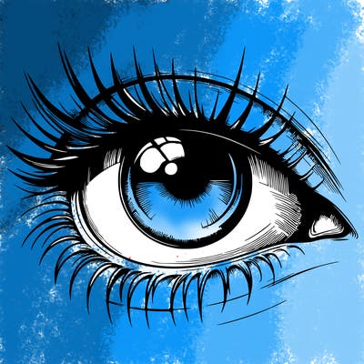 realistic eye