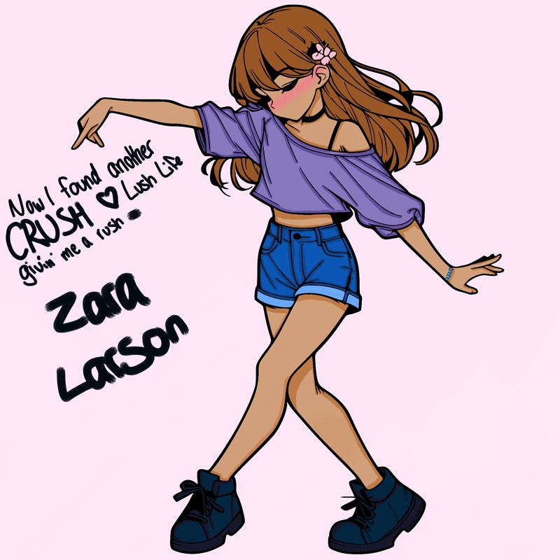 realistic girl danceing