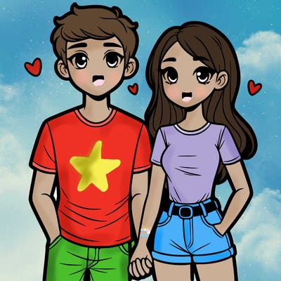 boyfriend and girlfriend