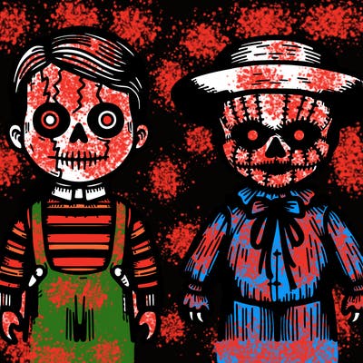 horror dolls