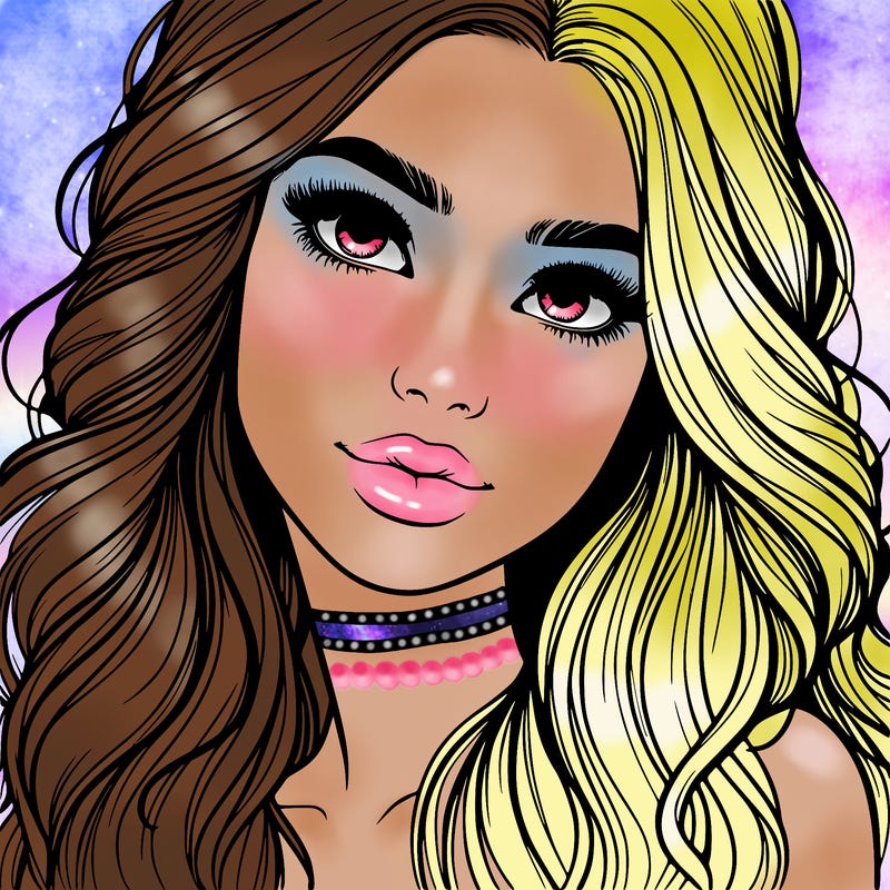 beautiful realistic girl