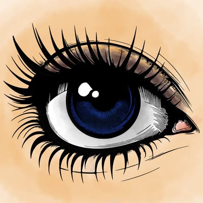 realistic eye