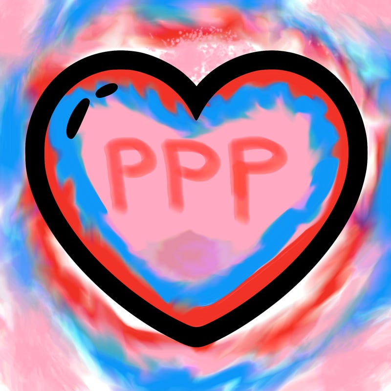 a blank heart