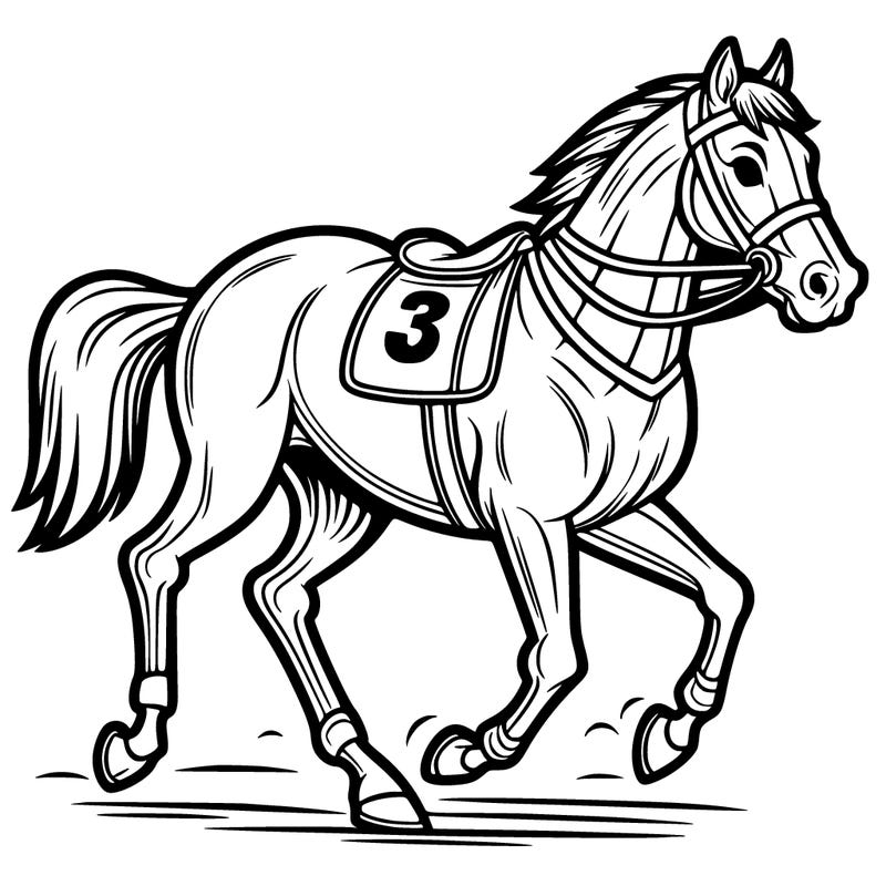 a race horse