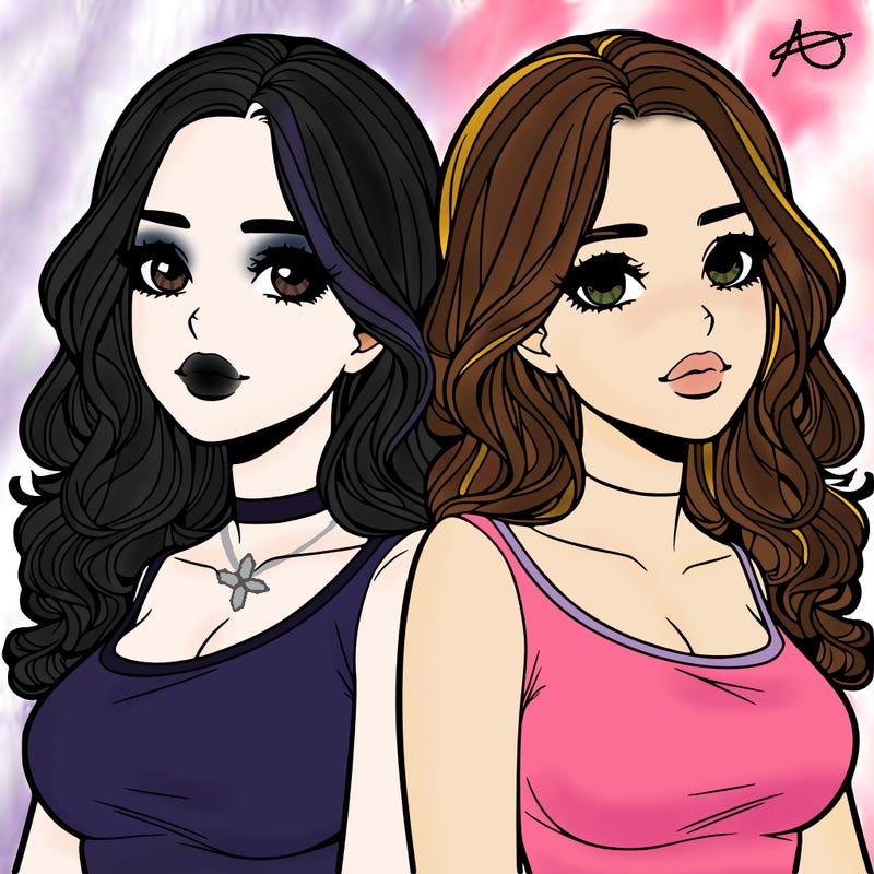 realistic twin sisters